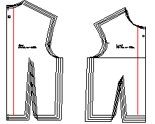 Graded Nest Of Bodice